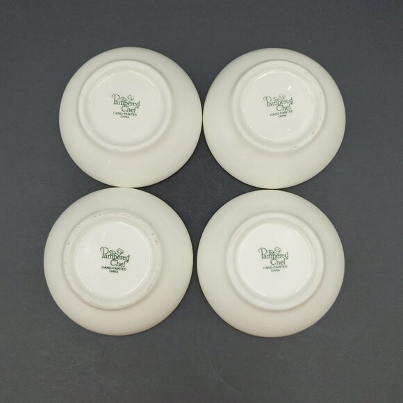 Pampered Chef Dip Bowls Olive Oil Dipping Bowls Condiment Prep Bowls - Picture 3 of 5